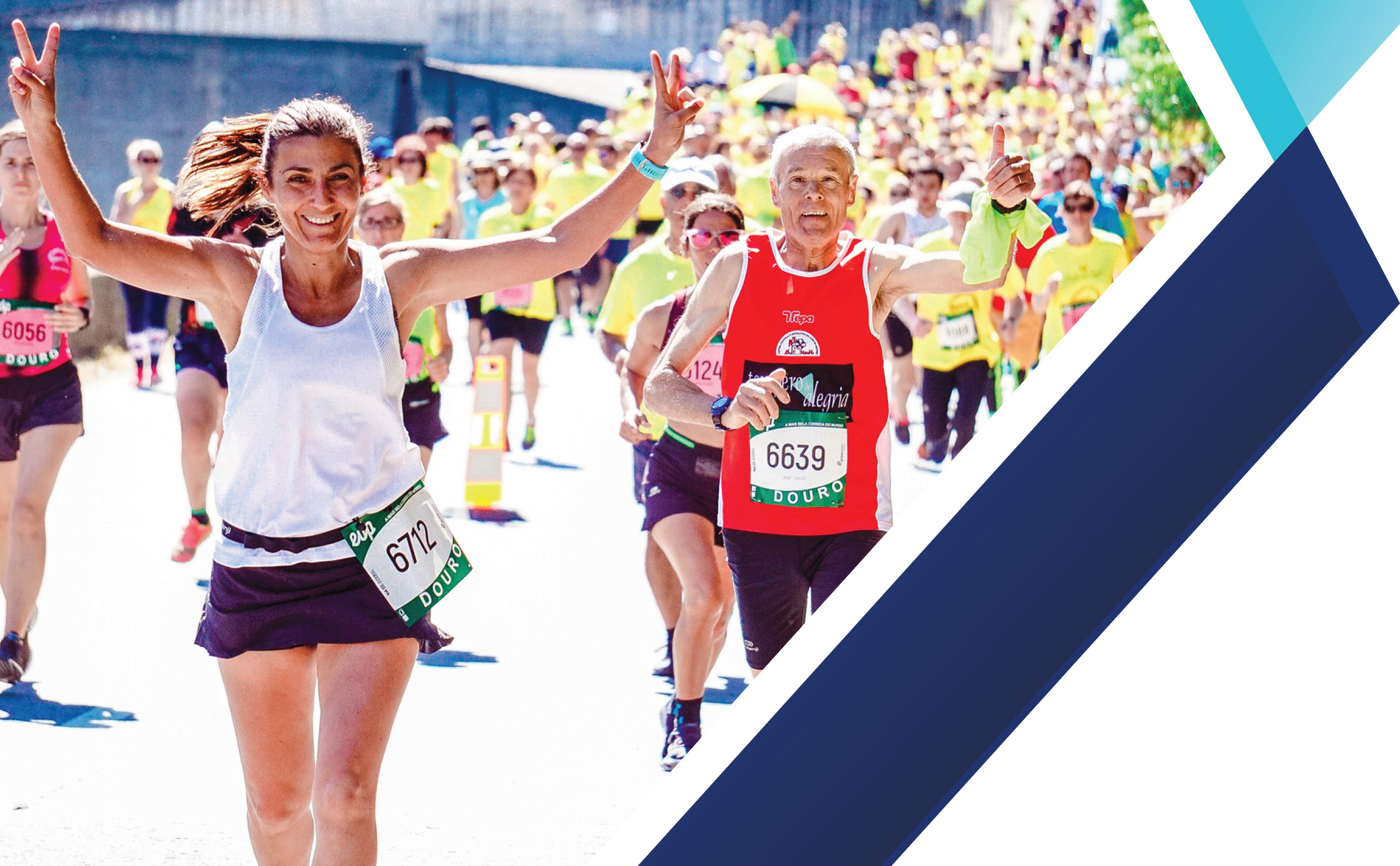 Marathon-Läuferin im Ziel Marathon-Läuferin im Ziel