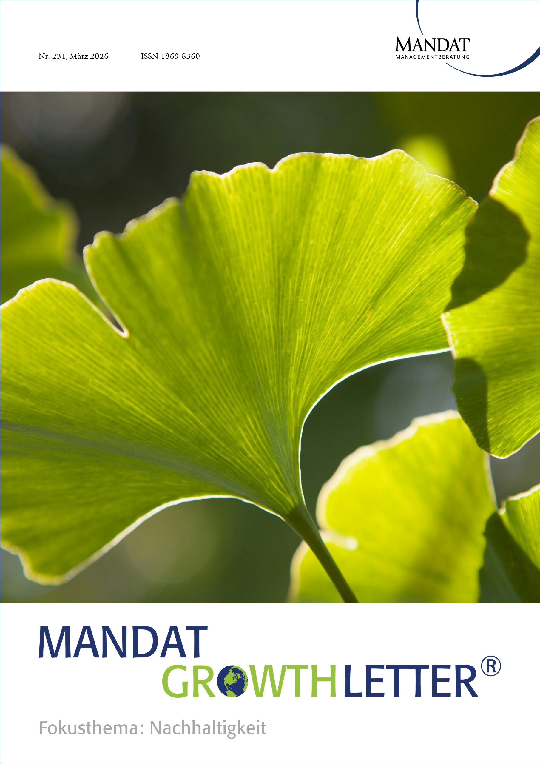 Mandat Growthletter 03-2026 Nachhaltigkeit, Coverbild