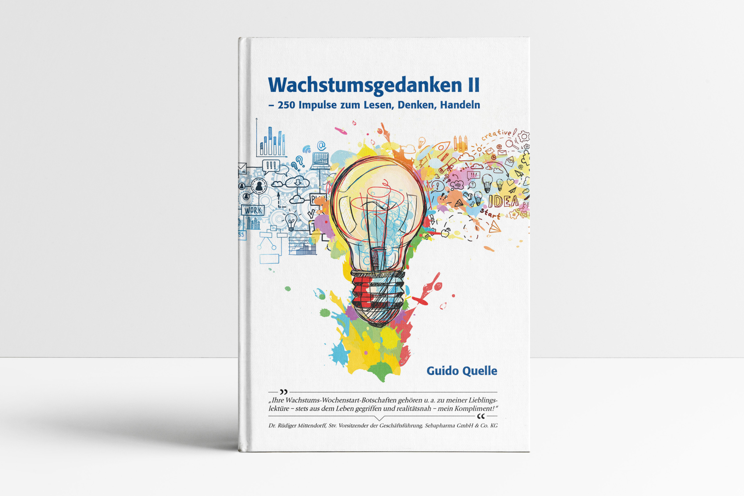 Buchcover Wachstumsgedanken II - 250 Impulse zum Lesen, Denken, Handeln