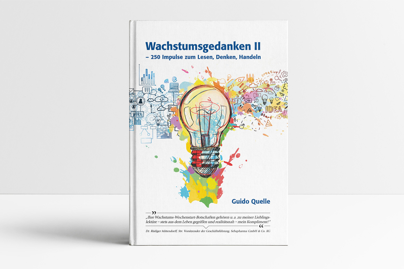 Buchcover Wachstumsgedanken II - 250 Impulse zum Lesen, Denken, Handeln