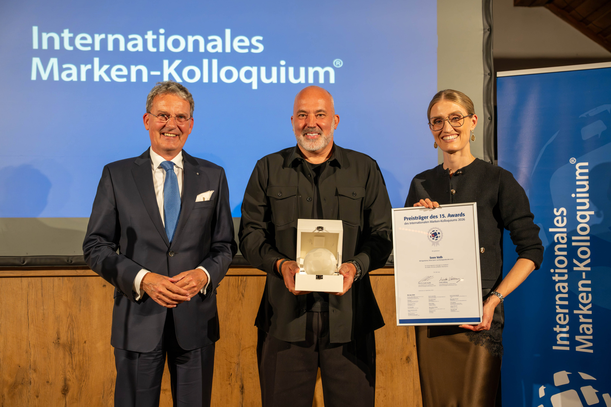 Awardabend - Preisverleihung - Preisträger Sven Voth - Copyright Mandat Managementberatung GmbH