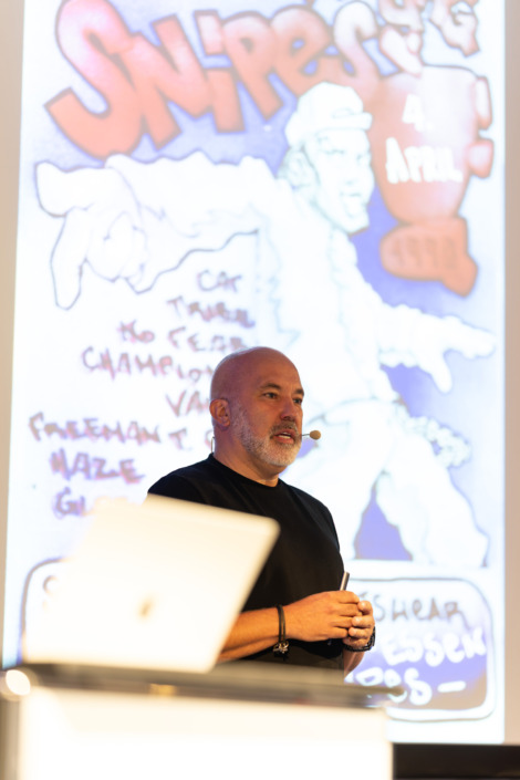 Vortrag Sven Voth (Foto: Mandat)