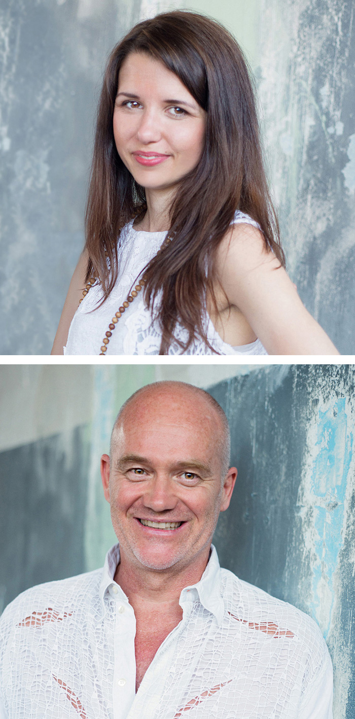 Carolin Kutzera und Hartmut Bretz
