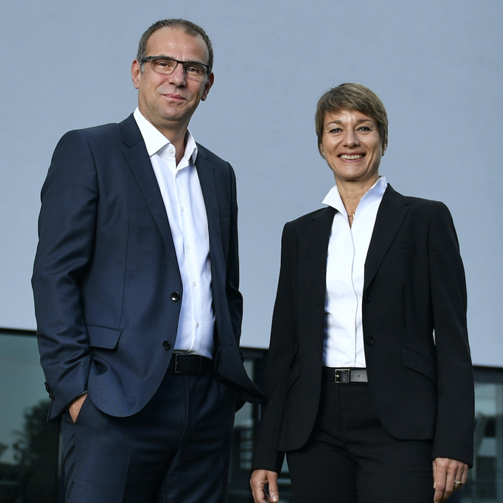 Katharina Geutebrück und Christoph Hoffmann